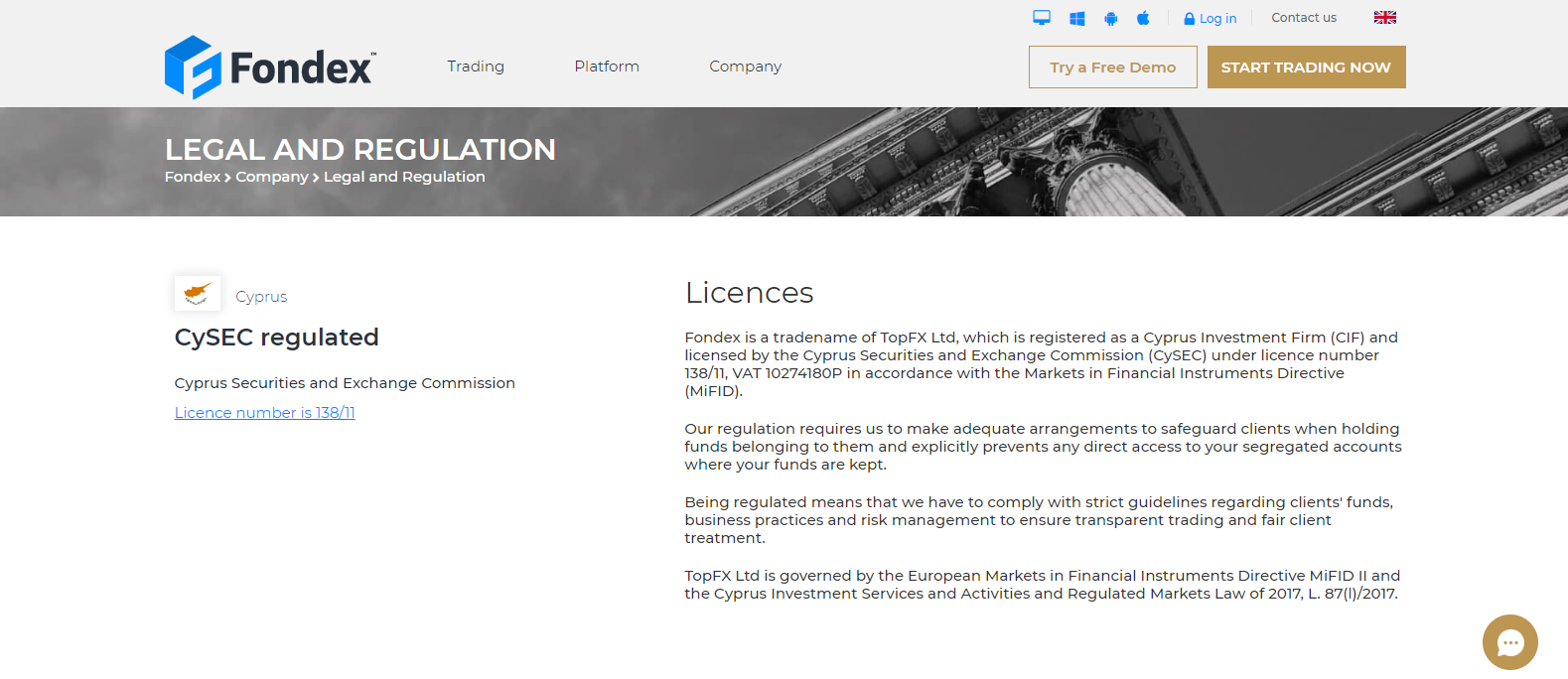Fondex regulation Fondex regulation